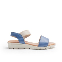 2 Bands Leather Sandals