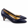 Dark Blue Leather shoe