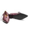 Zapato Punta Burdeos
