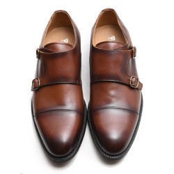 Zapato doble Hebilla Puntera Recta