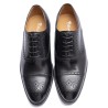 Oxford Black Leather