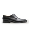 Lace-Up Shoe Black Leather