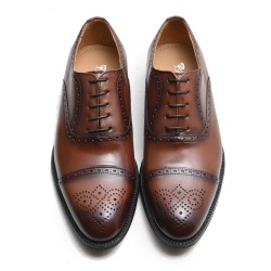 Oxford Tan Leather