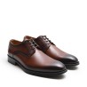 Tan Leather Derby Shoe