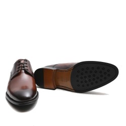 Tan Leather Derby Shoe
