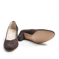 Heel Leather Shoe