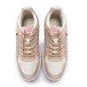 Quilted Nylon and Leather Sneaker 