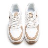 Quilted Nylon and Leather Sneaker 