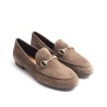 Coffee Stirrup Loafer
