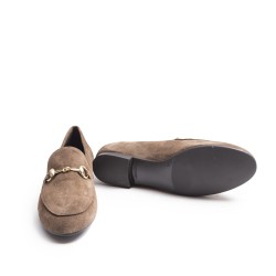 Coffee Stirrup Loafer