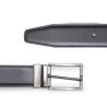 Cinturón Reversible Negro-Cuero