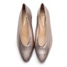 Rose Platinium Flat Shoe