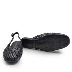 Braided Slingback Shoe
