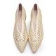 Gold Woven Shoes