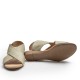 Crossed Bands Sandal