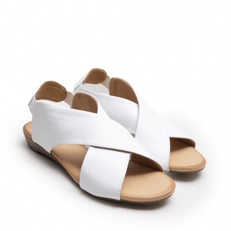 Crossed Bands Sandal