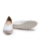 White Wedge Heel Shoe