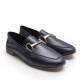 Blue Stirrup Loafer