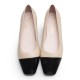 Patent Toe Flat Shoe