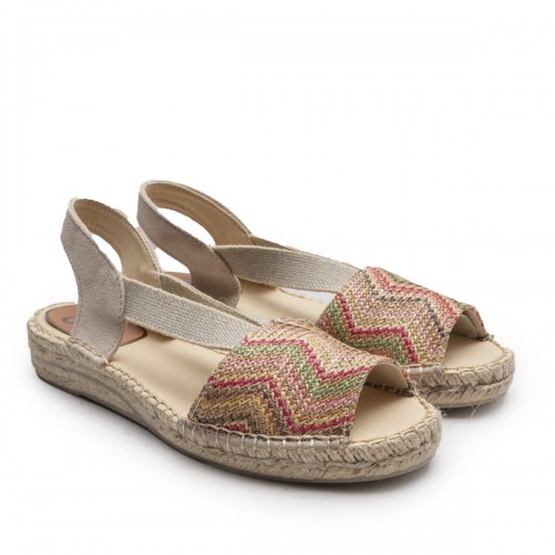 Peep Toe Espadrile