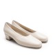 Beige Heel Shoe