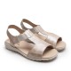 Beige T Sandal