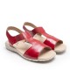 Red T Sandal