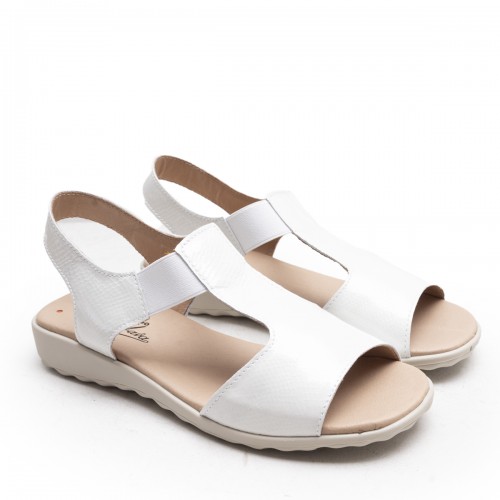 White T Sandal