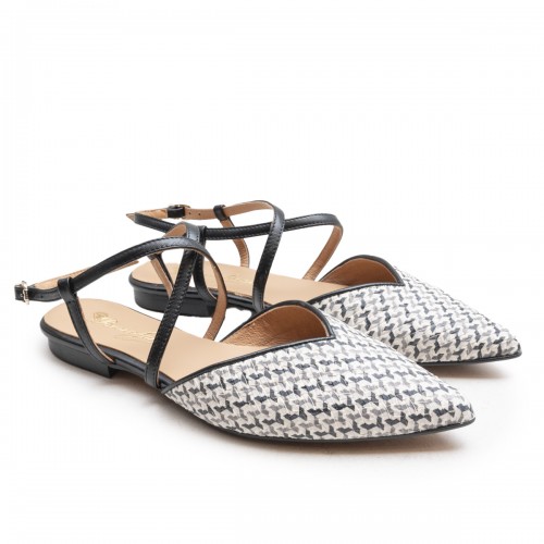 Slingback Flat Shoe