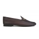 Brwon Plain Loafer