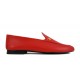 Red Plain Loafer