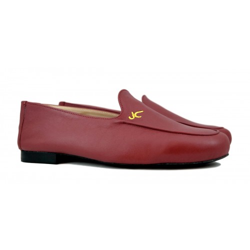 Burgundy Plain Loafer