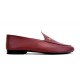 Burgundy Plain Loafer