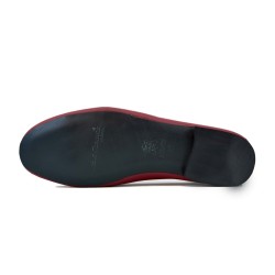 Mocasín Liso Burdeos