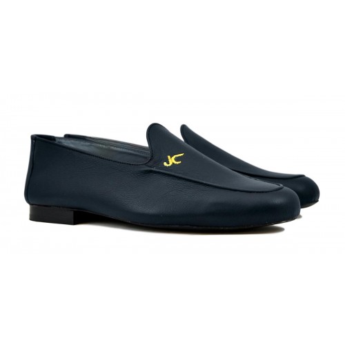 Blue Plain Loafer