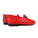 Red Plain Loafer