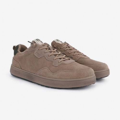 Taupe Suede Sneaker