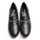 Stirrup Black Loafer