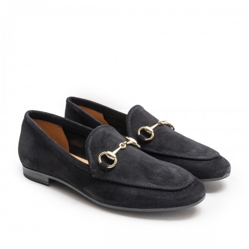 Black Stirrup Loafer