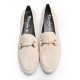 Beige Stirrup Loafer