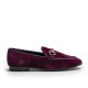 Velvet Stirrup Loafer