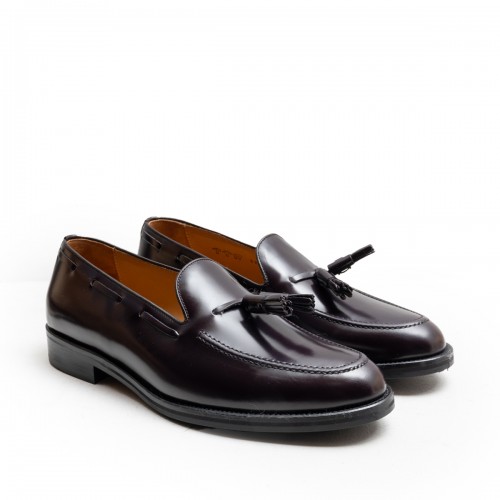 Burgundy Tassels Loafer