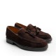 Brown Suede Tassels Loafer