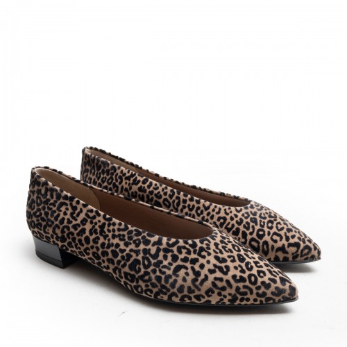 Leopard Flat Shoe