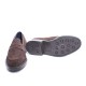 Brown Suede Mask Loafer