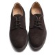 Brown Suede Lace-Up Shoe