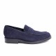 Blue Suede Mask Loafer