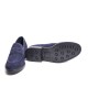 Blue Suede Mask Loafer