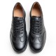 Black Leather Sneaker