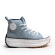 Blue Ankle Sneakers